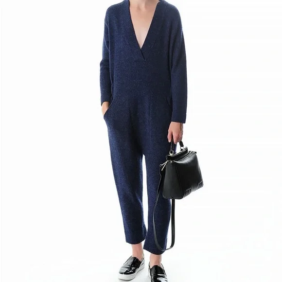 Lauren Manoogian Alpaca Utility Jumpsuit - Picture 4 of 8